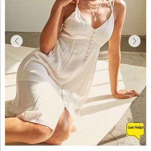 *NWOT* Forever 21 high low button down dress